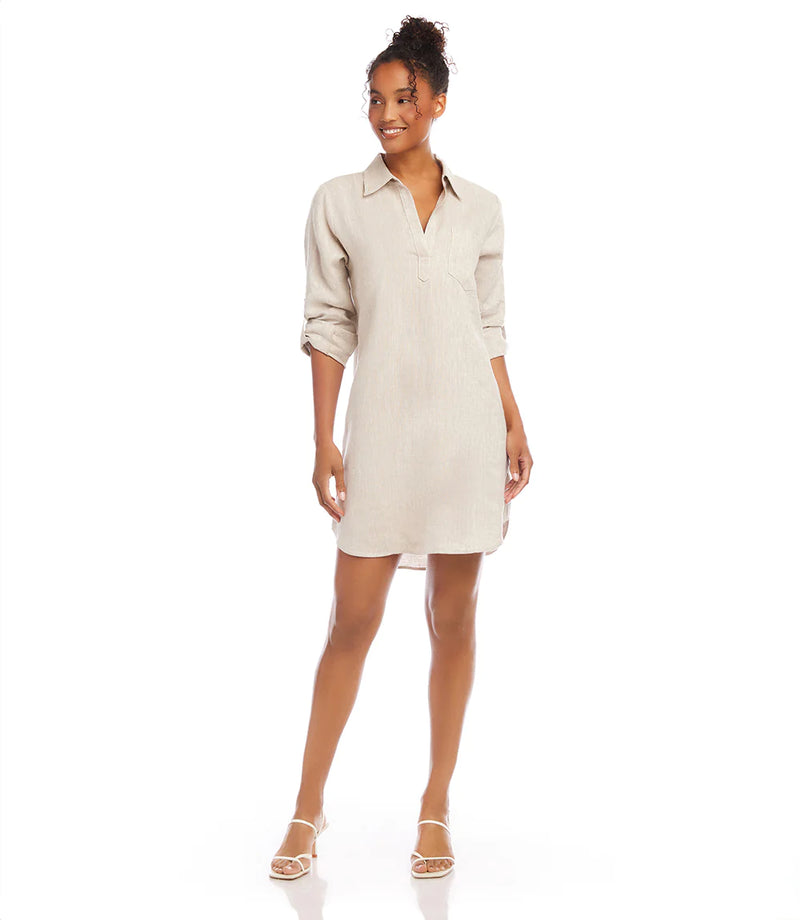 Linen Shirtdress