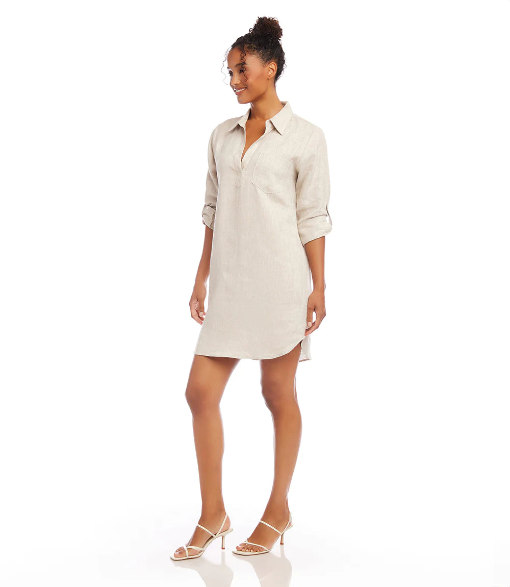 Linen Shirtdress